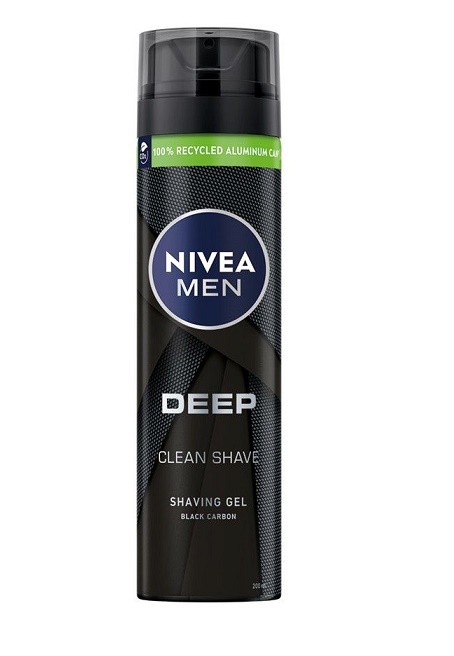 Nivea gel na holení Deep 200ml | Kosmetické a dentální výrobky - Pánská kosmetika - Přípravky na holení